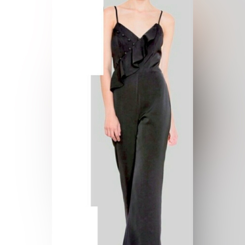 n:PHILANTHROPY Black Jumpsuit with Sleek Design and Fitted Waist